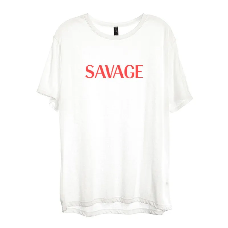 SAVAGE [UNISEX TEE] sold by PRIVATE PARTY