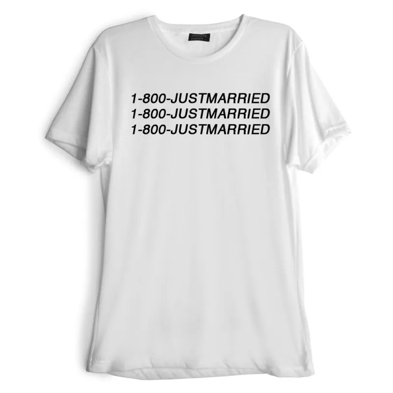 1-800-JUSTMARRIED [TEE] sold by PRIVATE PARTY
