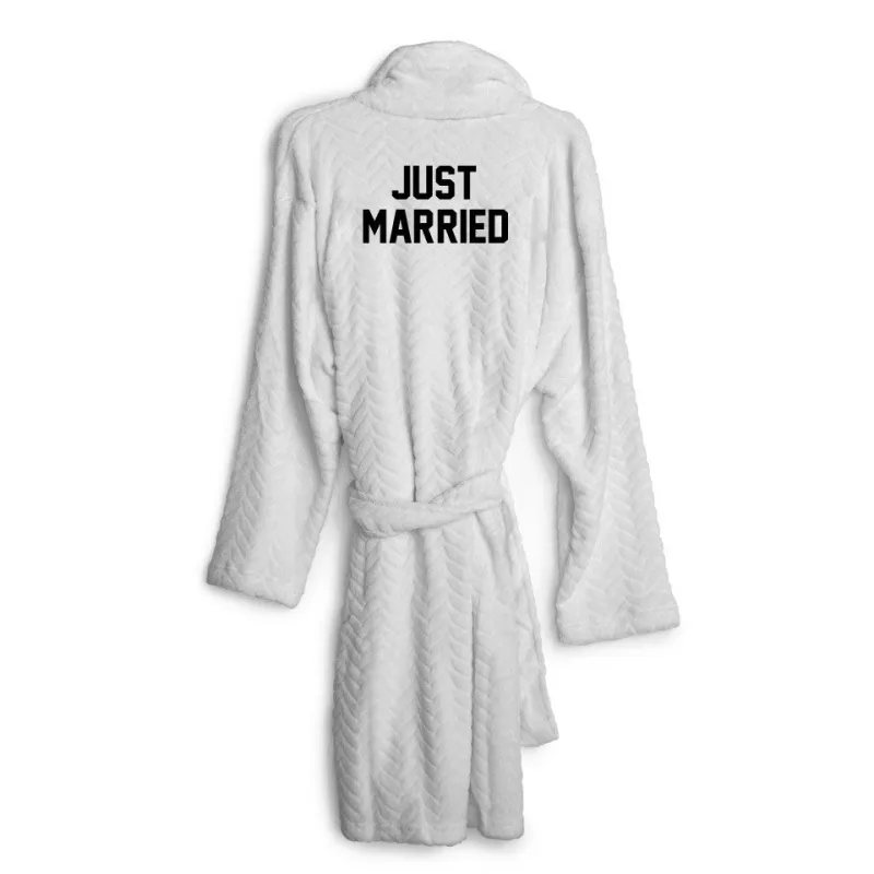 JUST MARRIED [ROBE] sold by PRIVATE PARTY