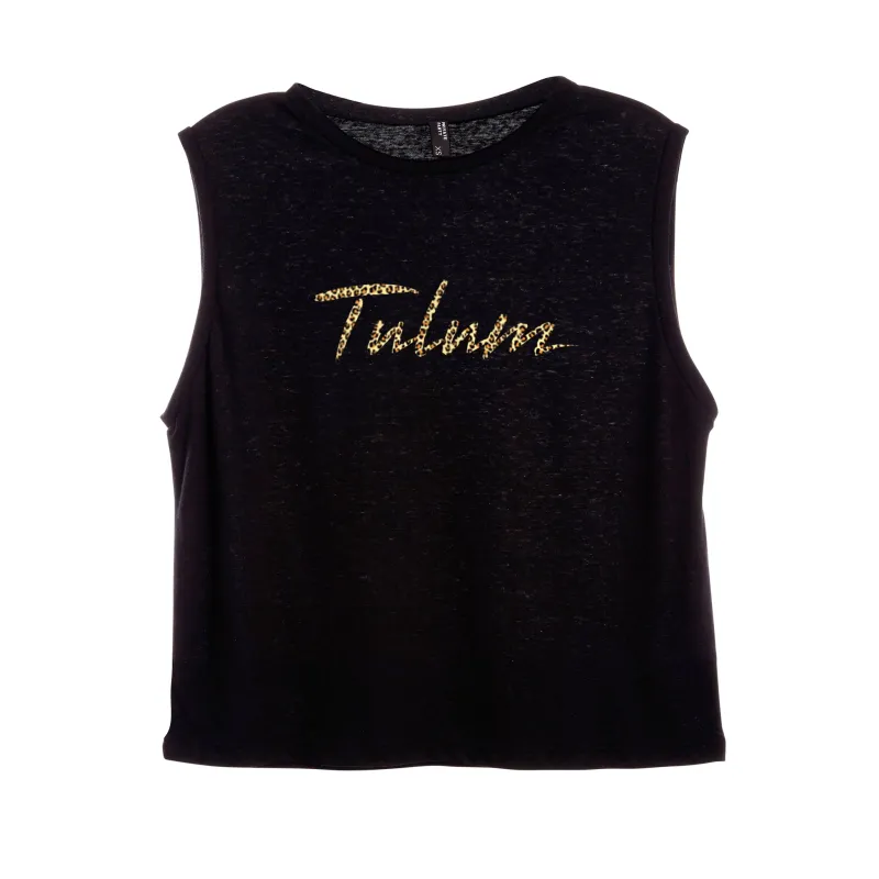 TULUM W/ CHEETAH TEXT [WOMEN'S MUSCLE TANK] sold by PRIVATE PARTY