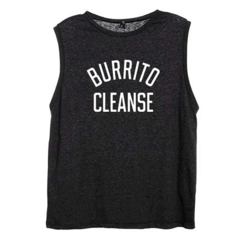 BURRITO CLEANSE [WOMEN'S MUSCLE TANK] sold by PRIVATE PARTY