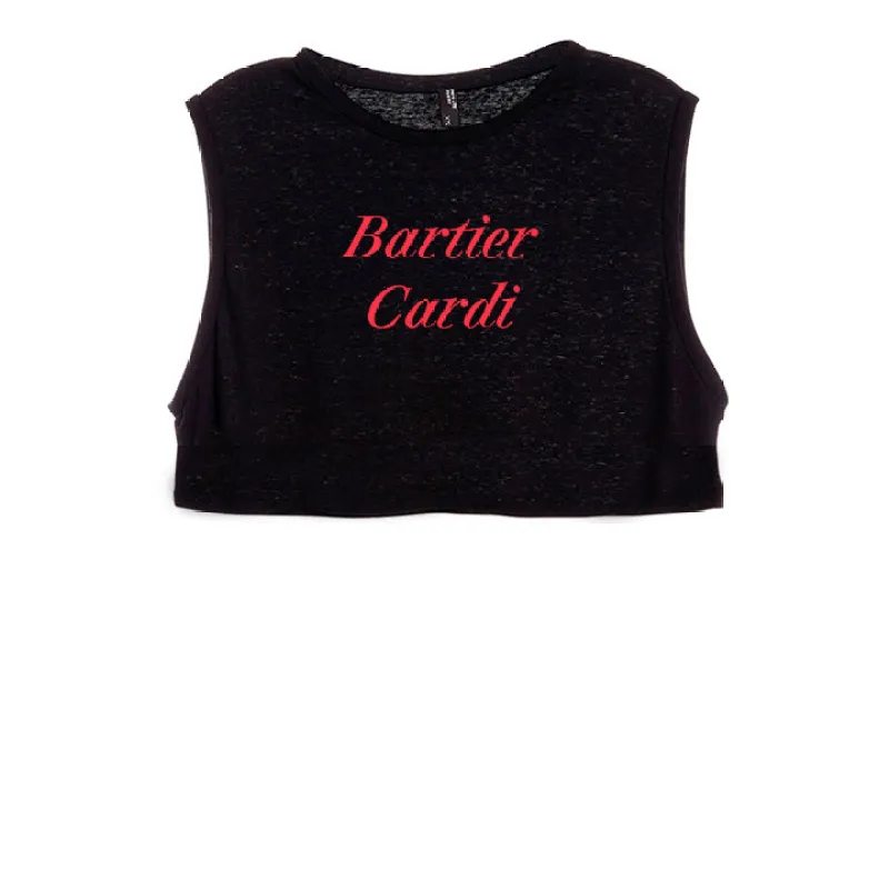 BARTIER CARTI [WOMEN'S CROP TANK] sold by PRIVATE PARTY