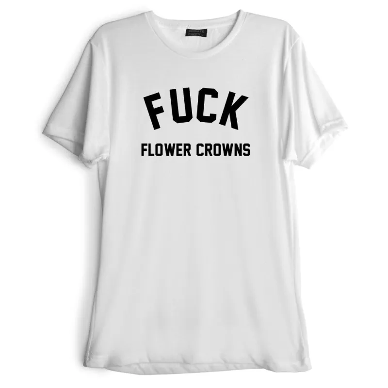 FUCK FLOWER CROWNS [TEE] sold by PRIVATE PARTY