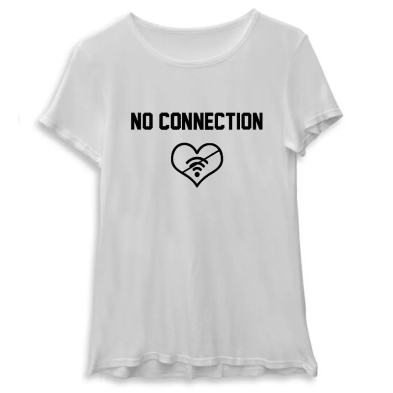 NO CONNECTION [WOMEN'S TEE] sold by PRIVATE PARTY