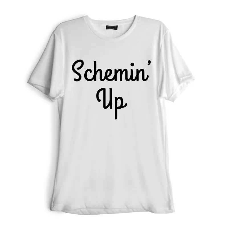 SCHEMIN' UP [TEE] sold by PRIVATE PARTY