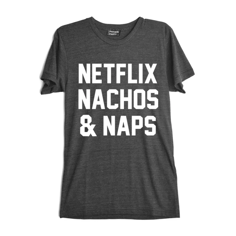 NETFLIX NACHO & NAPS [TEE] sold by PRIVATE PARTY