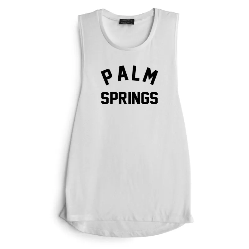 PALM SPRINGS [MUSCLE TANK] made by PRIVATE PARTY