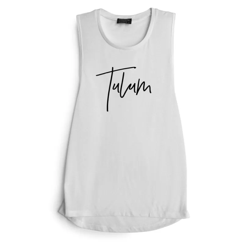TULUM [MUSCLE TANK] sold by PRIVATE PARTY