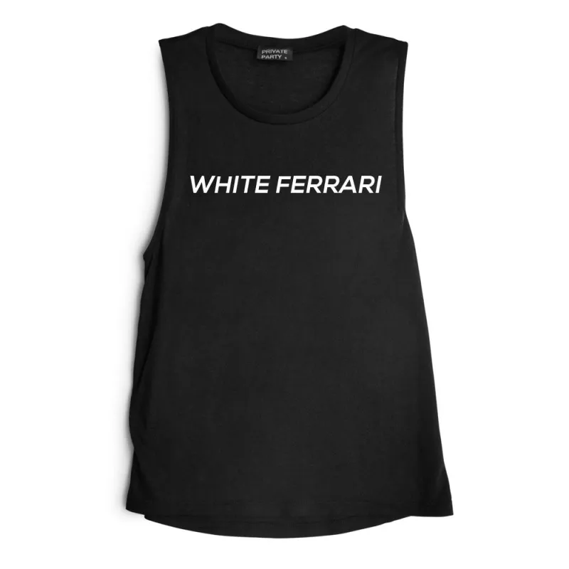 WHITE FERRARI [MUSCLE TANK] sold by PRIVATE PARTY