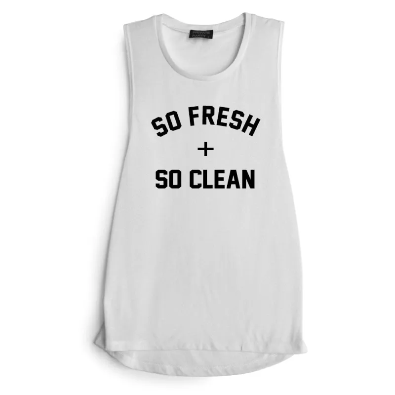 SO FRESH + SO CLEAN [MUSCLE TANK] sold by PRIVATE PARTY