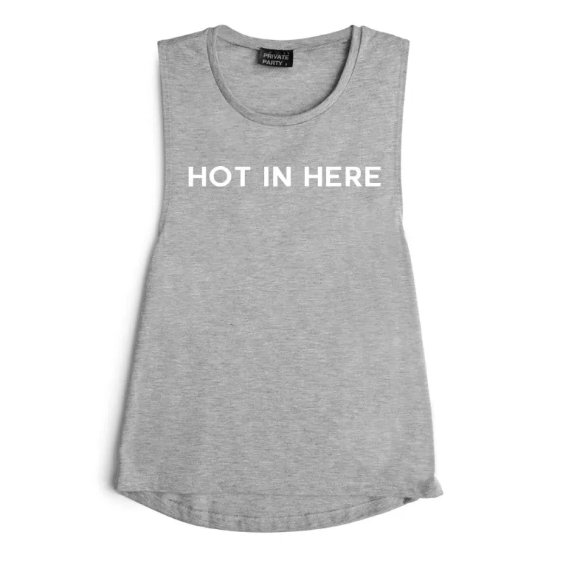 HOT IN HERE [MUSCLE TANK] sold by PRIVATE PARTY