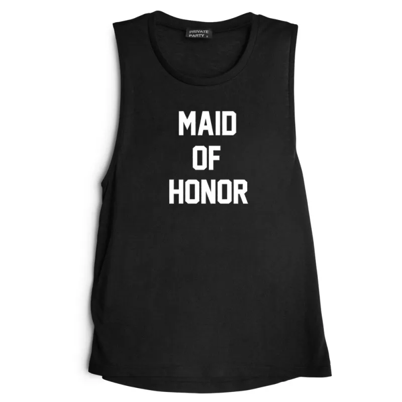 MAID OF HONOR  [MUSCLE TANK] sold by PRIVATE PARTY