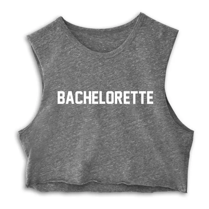 BACHELORETTE  [CROP MUSCLE TANK] sold by PRIVATE PARTY