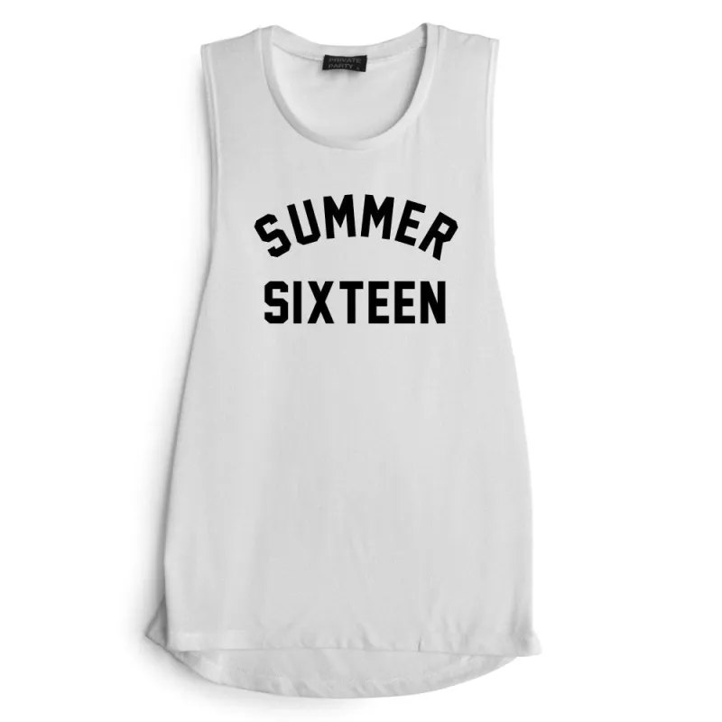 SUMMER SIXTEEN [MUSCLE TANK] sold by PRIVATE PARTY