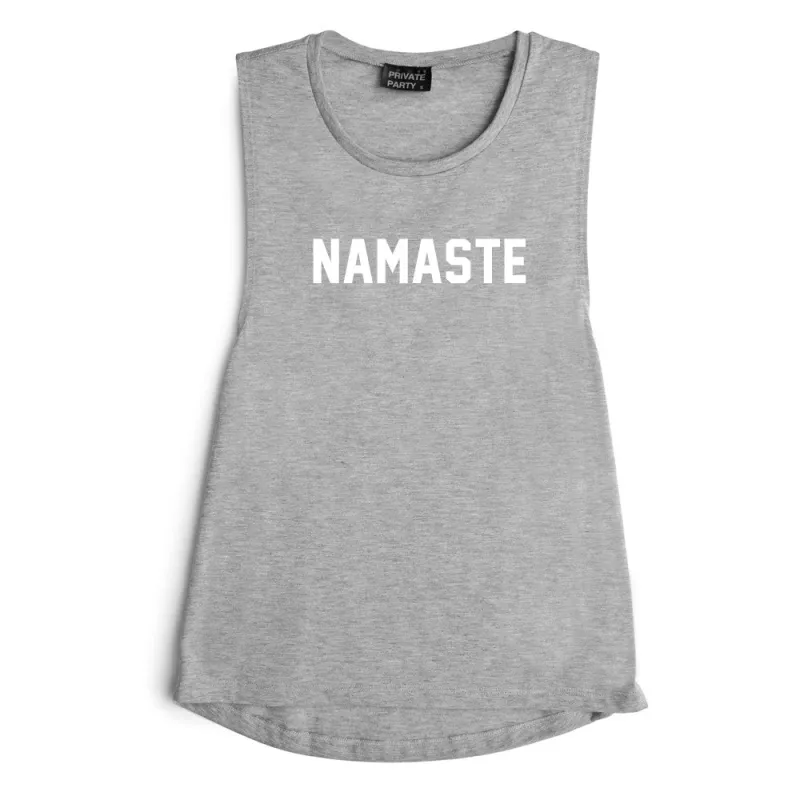 NAMASTE [MUSCLE TANK] sold by PRIVATE PARTY