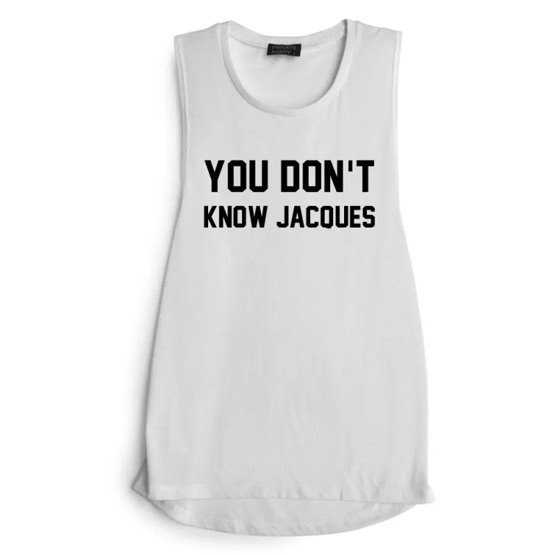 YOU DON'T KNOW JACQUES [MUSCLE TANK // OPI X PRIVATE PARTY EXCLUSIVE] sold by PRIVATE PARTY