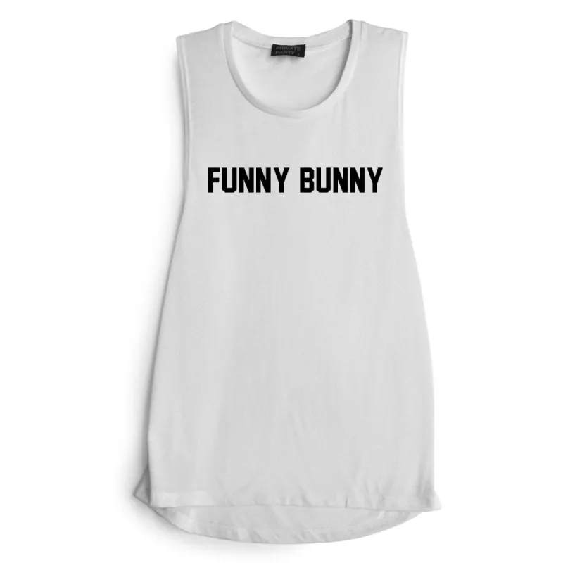 FUNNY BUNNY [MUSCLE TANK // OPI X PRIVATE PARTY EXCLUSIVE] sold by PRIVATE PARTY