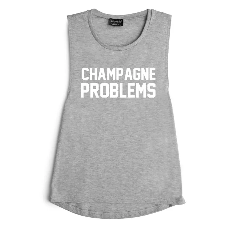 CHAMPAGNE PROBLEMS [MUSCLE TANK] sold by PRIVATE PARTY