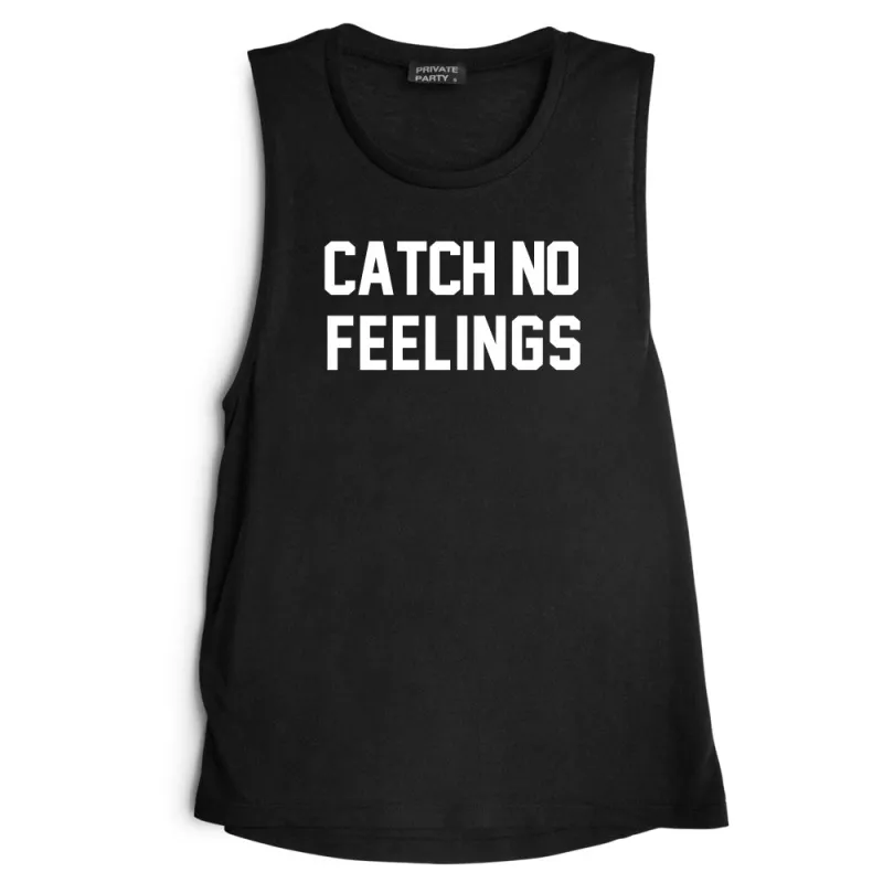CATCH NO FEELINGS [MUSCLE TANK] sold by PRIVATE PARTY