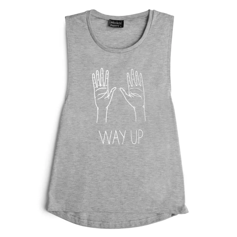 WAY UP  [MUSCLE TANK] sold by PRIVATE PARTY