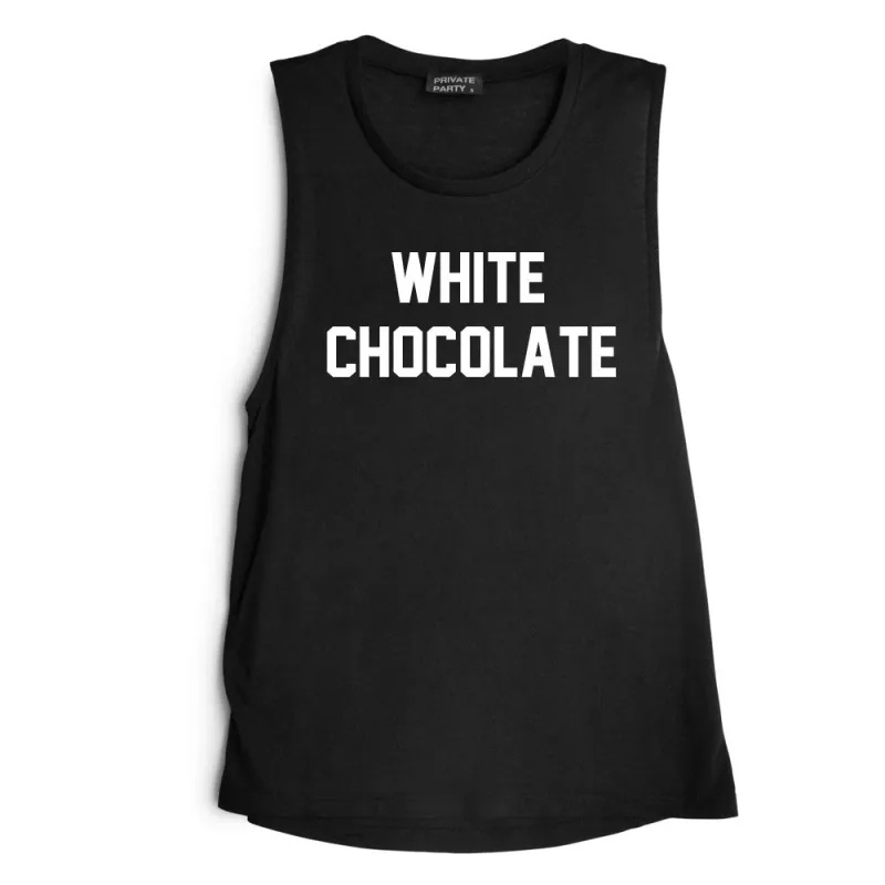 WHITE CHOCOLATE  [MUSCLE TANK] sold by PRIVATE PARTY