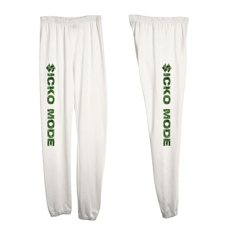 SICKO MODE W/ SNAKESKIN TEXT [WOMEN'S SWEATPANTS] sold by PRIVATE PARTY