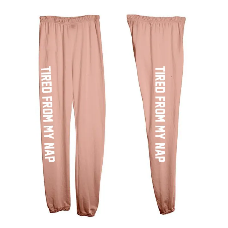 TIRED FROM MY NAP [WOMEN'S SWEATPANTS] sold by PRIVATE PARTY