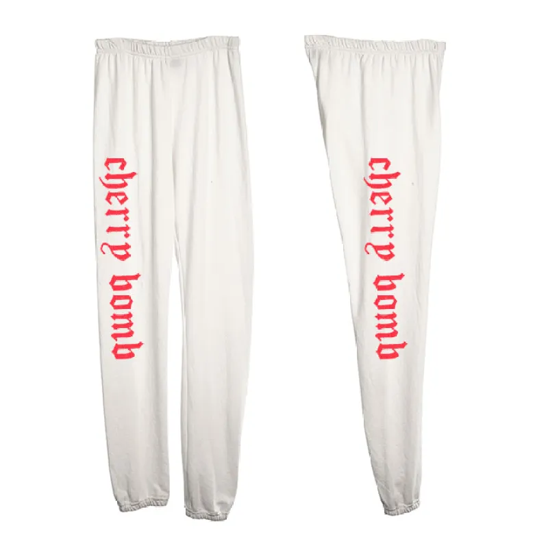 CHERRY BOMB [WOMEN'S SWEATPANTS] sold by PRIVATE PARTY