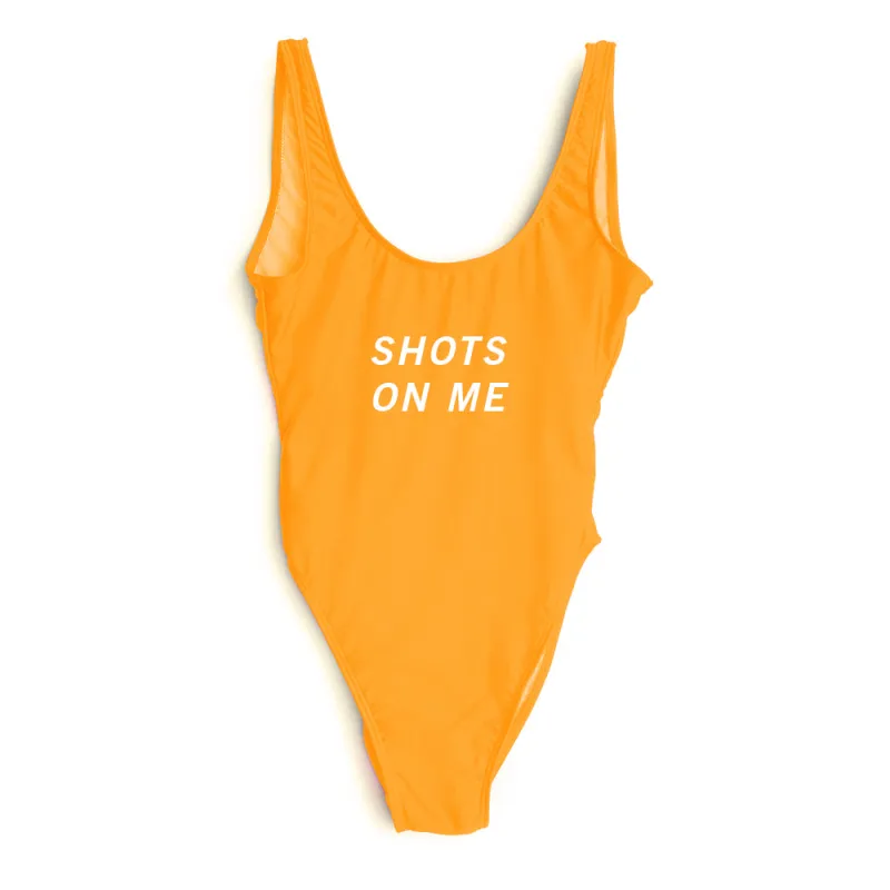 SHOTS ON ME [SWIMSUIT] sold by PRIVATE PARTY