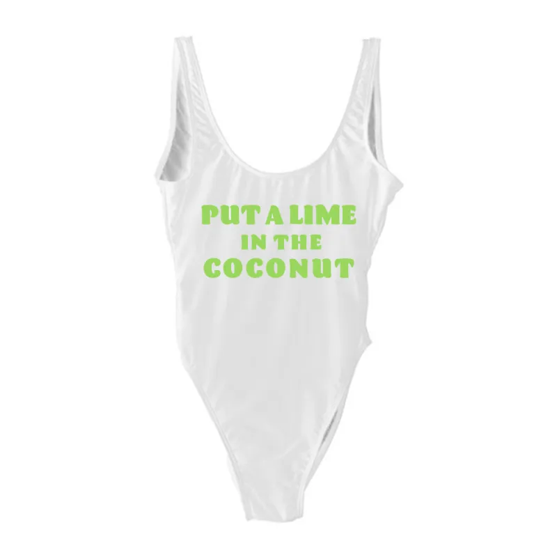 PUT A LIME IN THE COCONUT [SWIMSUIT] sold by PRIVATE PARTY