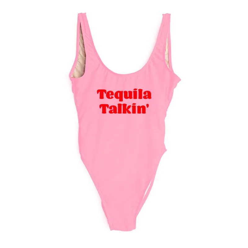 TEQUILA TALKIN' // NEW FONT [SWIMSUIT] sold by PRIVATE PARTY