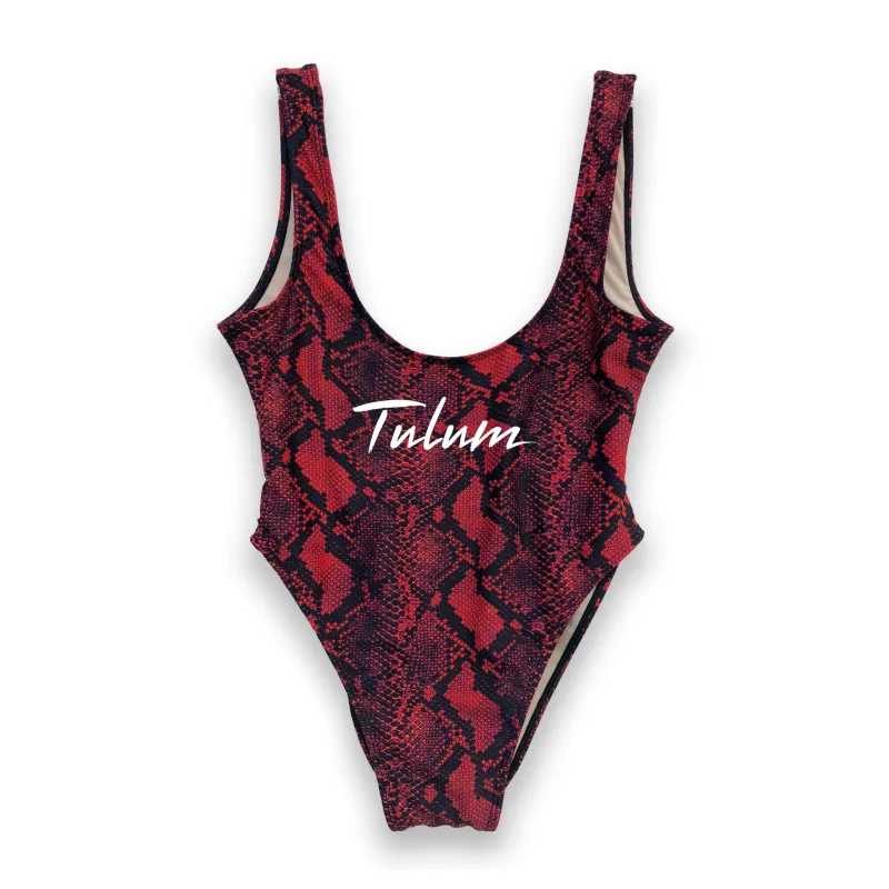 TULUM // NEW WILD THING FONT [SWIMSUIT] sold by PRIVATE PARTY
