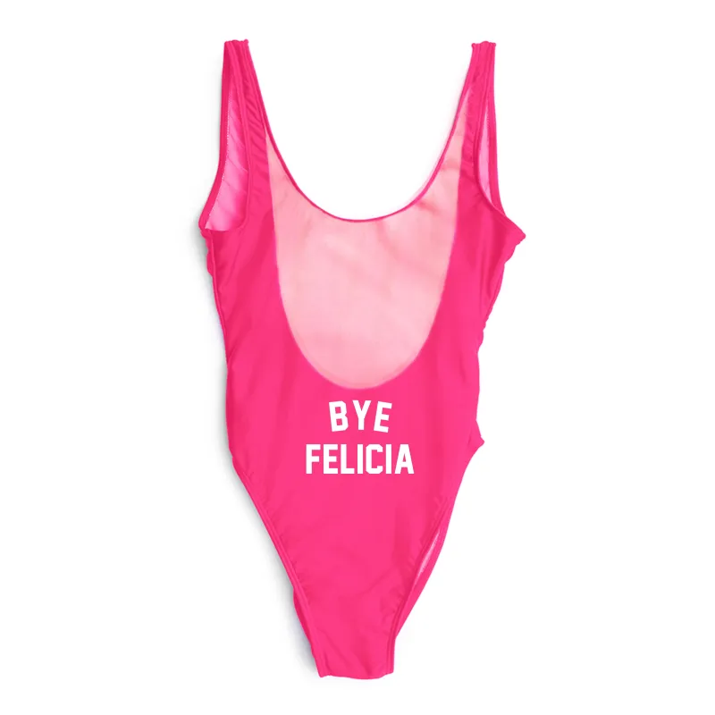 BYE FELICIA  // BUTT PRINT [SWIMSUIT] sold by PRIVATE PARTY