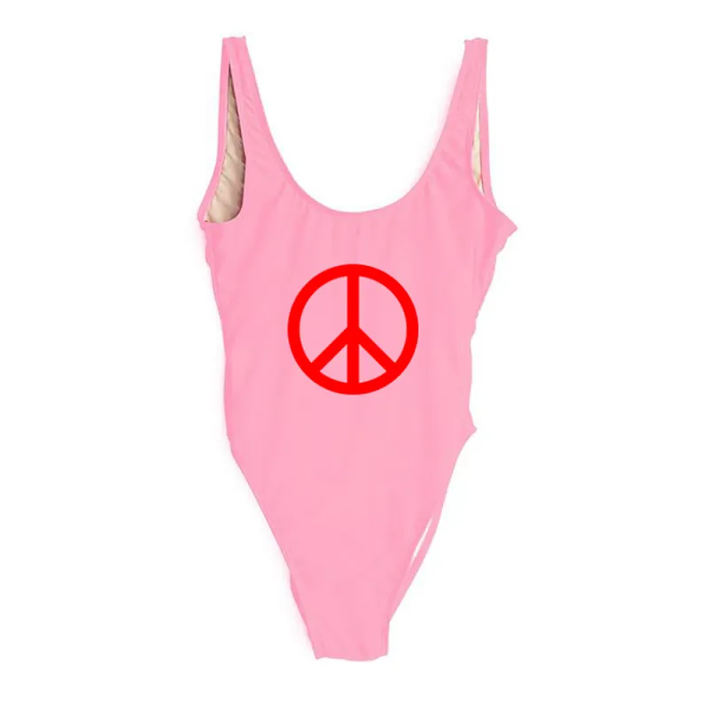 PEACE SYMBOL [SWIMSUIT] sold by PRIVATE PARTY