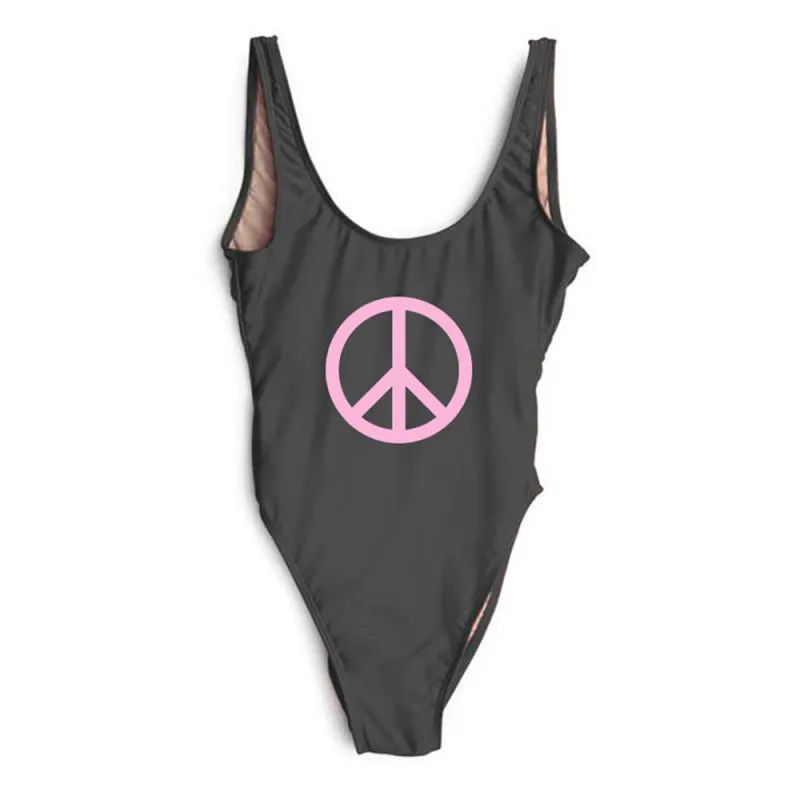 PEACE SYMBOL [SWIMSUIT] sold by PRIVATE PARTY