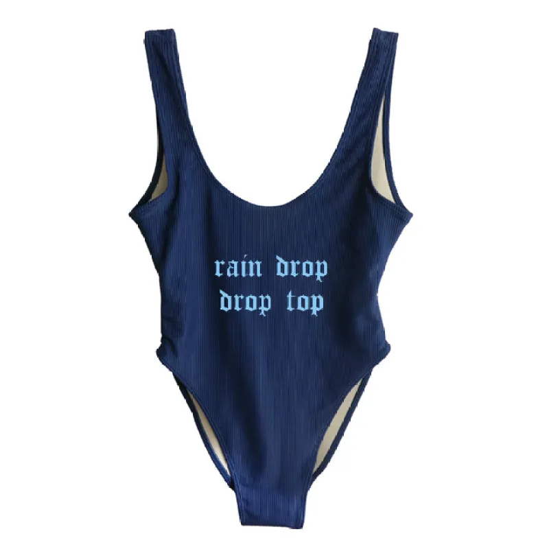 RAIN DROP DROP TOP [SWIMSUIT] sold by PRIVATE PARTY