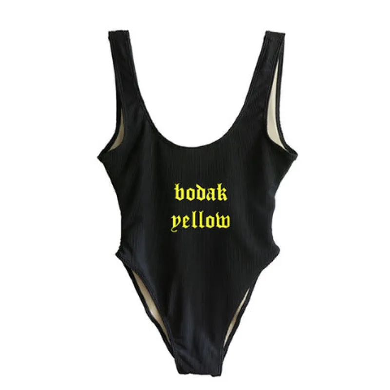 BODAK YELLOW [SWIMSUIT] sold by PRIVATE PARTY