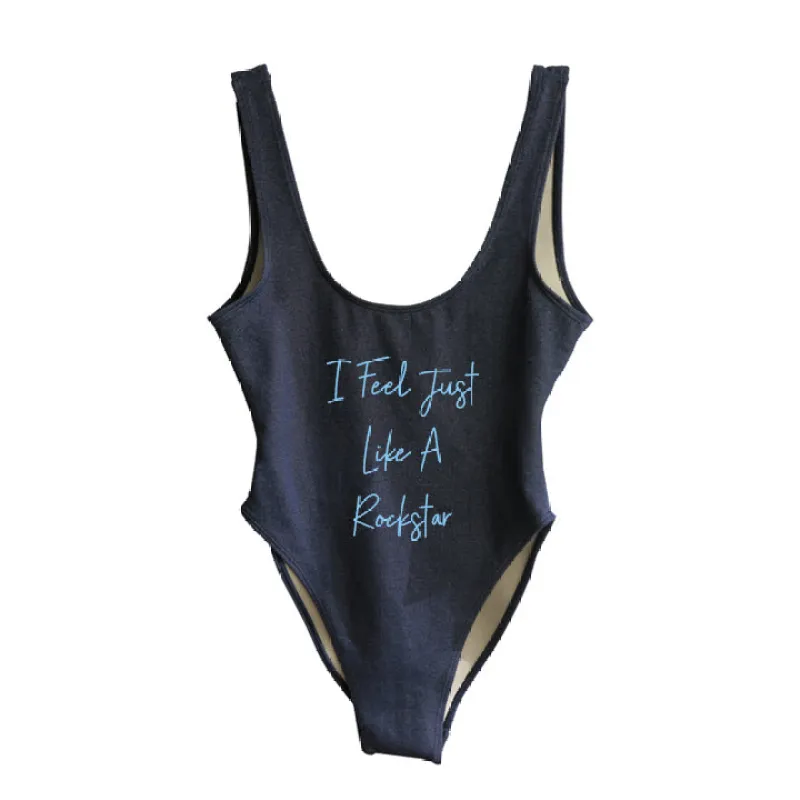 I FEEL JUST LIKE A ROCKSTAR [SWIMSUIT] sold by PRIVATE PARTY
