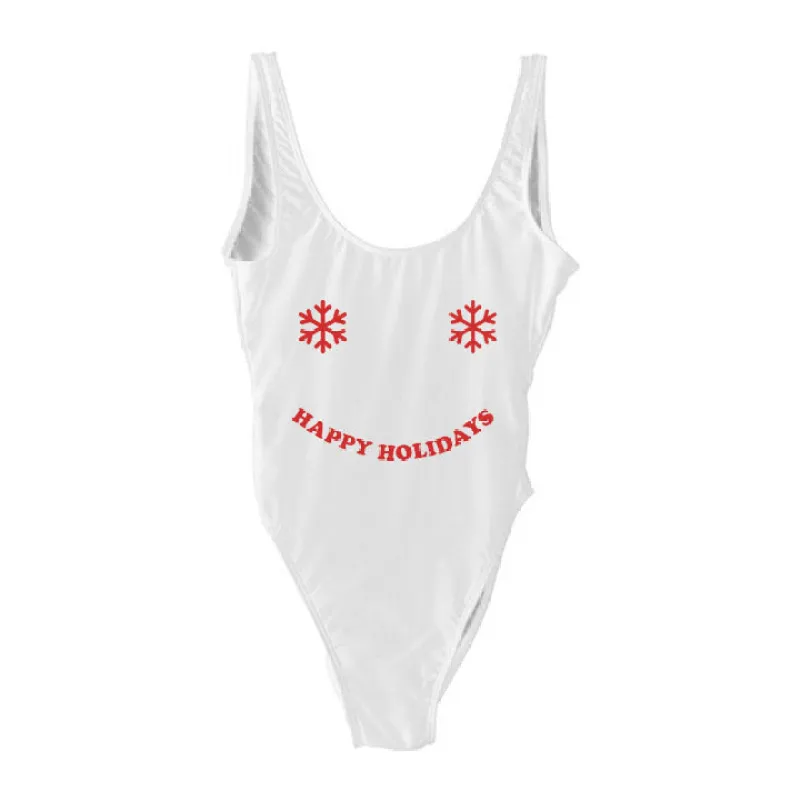 HAPPY HOLIDAYS  [SWIMSUIT] sold by PRIVATE PARTY