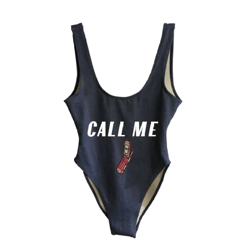 CALL ME [SWIMSUIT W/ PHONE PATCH] sold by PRIVATE PARTY