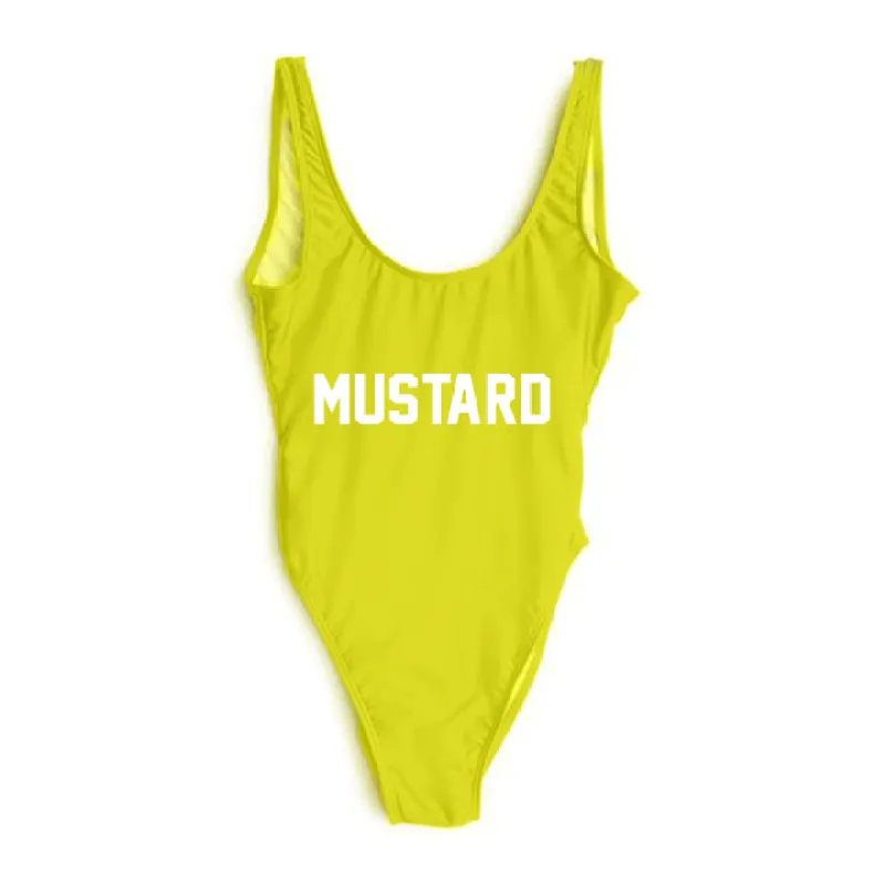 MUSTARD [SWIMSUIT] sold by PRIVATE PARTY