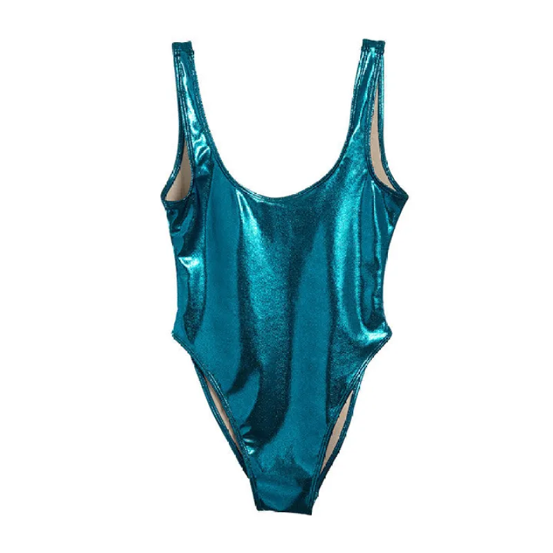 METALLIC TEAL [BLANK SWIMSUIT] sold by PRIVATE PARTY