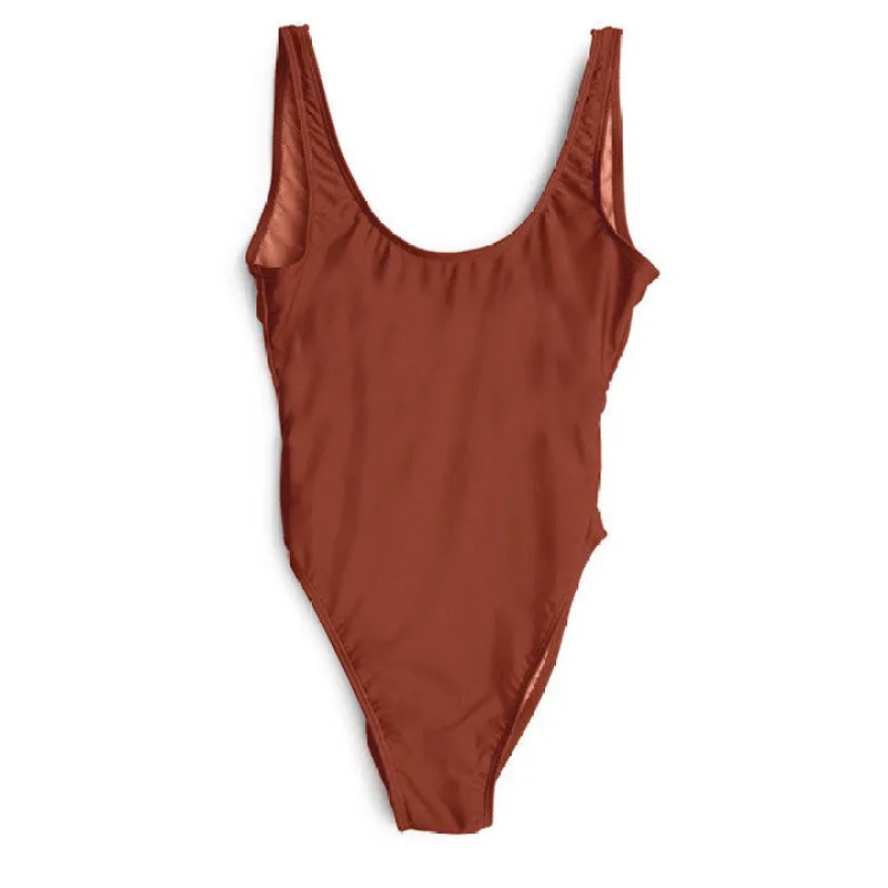BROWN [BLANK SWIMSUIT] sold by PRIVATE PARTY