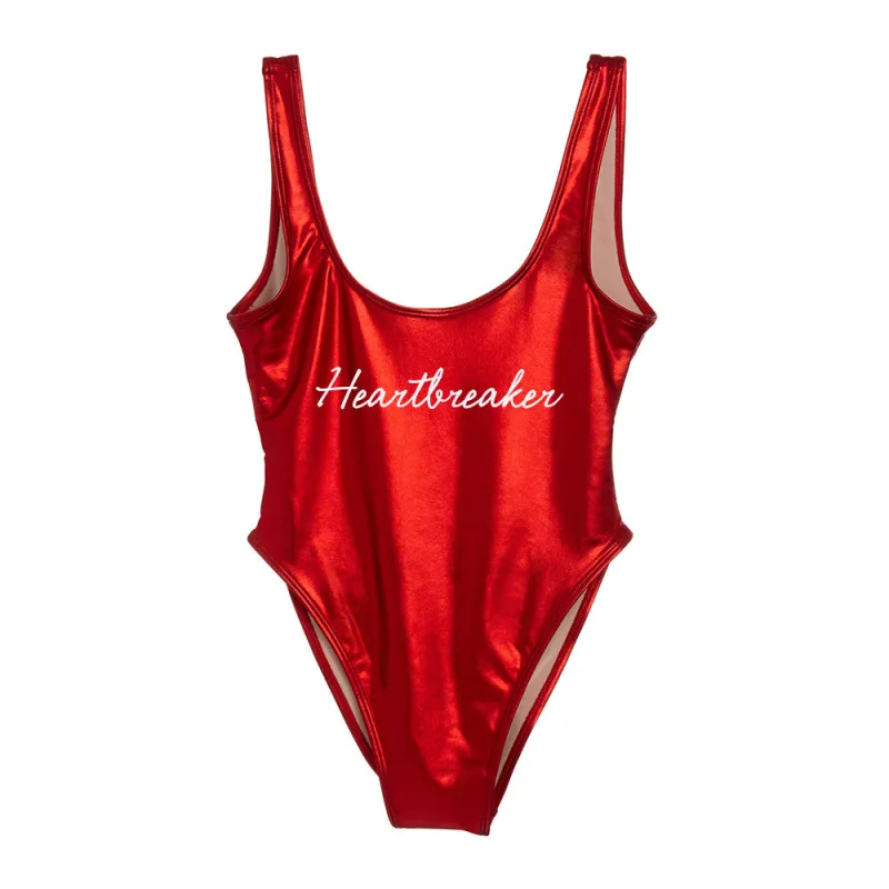 HEARTBREAKER [METALLIC SWIMSUIT] sold by PRIVATE PARTY