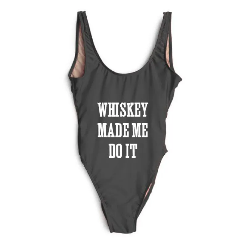 WHISKEY MADE ME DO IT [SWIMSUIT] sold by PRIVATE PARTY
