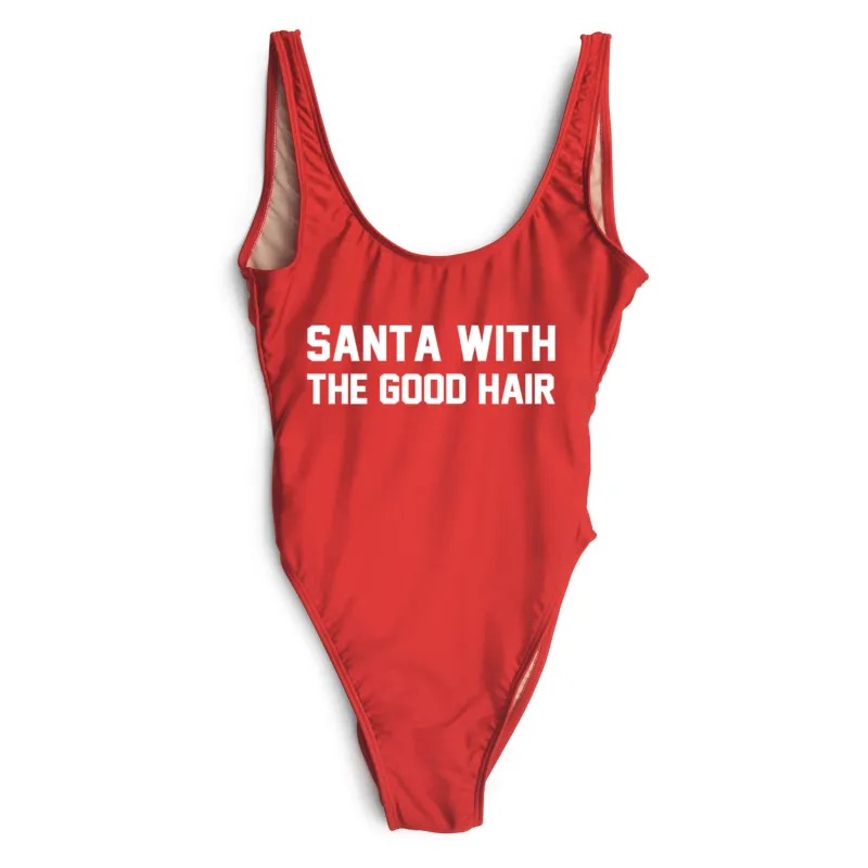 SANTA WITH THE GOOD HAIR [SWIMSUIT] sold by PRIVATE PARTY
