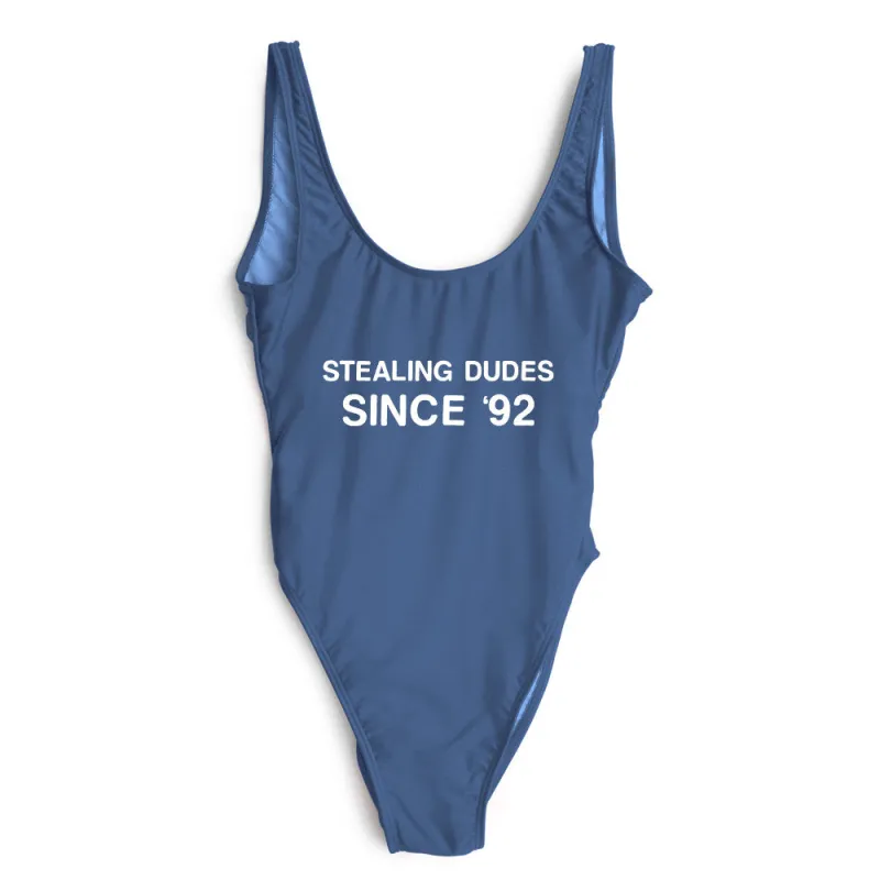 STEALING DUDES SINCE '92 [SWIMSUIT] sold by PRIVATE PARTY