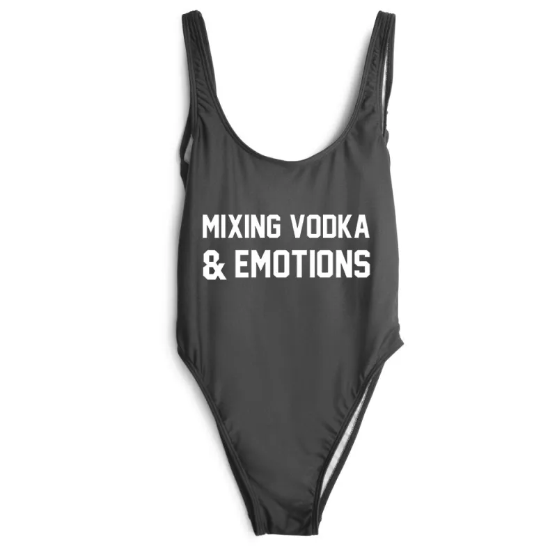 MIXING VODKA & EMOTIONS [SWIMSUIT] sold by PRIVATE PARTY