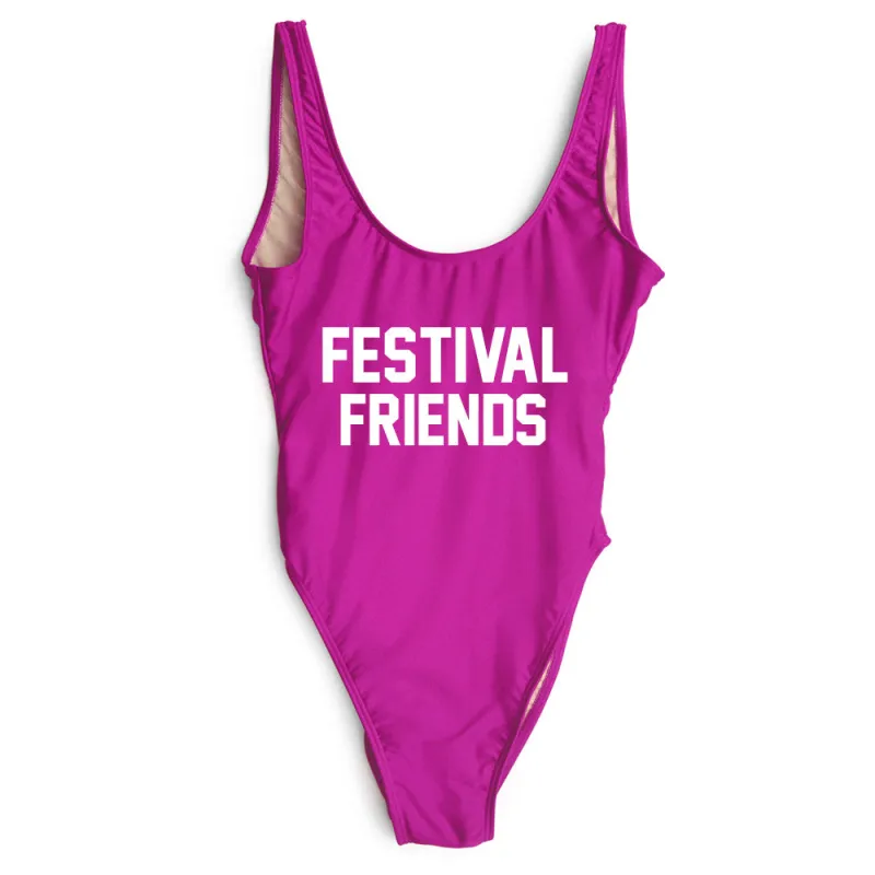 FESTIVAL FRIENDS  [SWIMSUIT] sold by PRIVATE PARTY