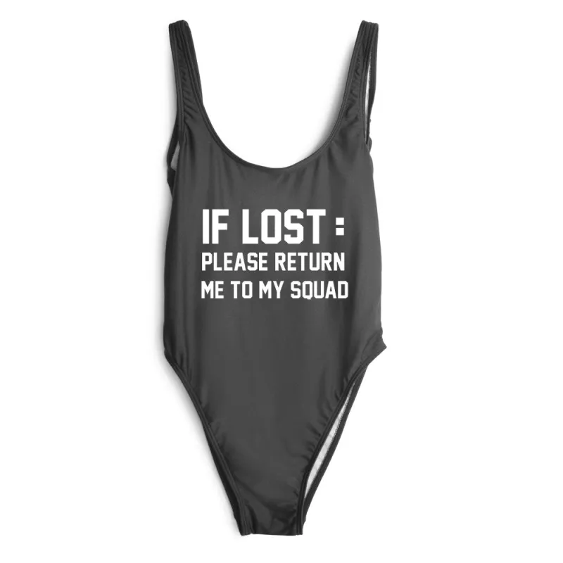 IF LOST: PLEASE RETURN ME TO MY SQUAD [SWIMSUIT] sold by PRIVATE PARTY